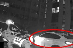 영화 같은 추격전…‘마약 운전’ 조폭에 11발 “탕탕” [영상]