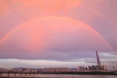 “마포대교 무지개 찍으세요” 버스 세운 기사님[아살세]