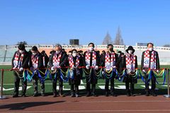 한남대, 종합운동장 잔디교체 준공식