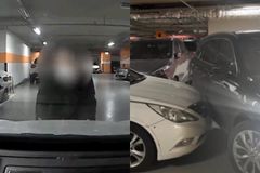 이중주차 차량 밀었는데 뒤늦게 ‘쿵’…변호사도 “애매” [영상]