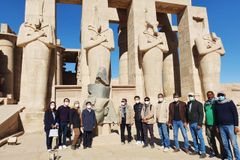 이집트 룩소르 라메세움 신전 탑문 한국이 해체·복원한다