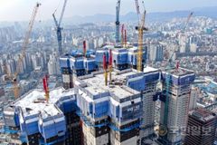 중대재해처벌법 시행..청량리 일대 크레인 올스탑