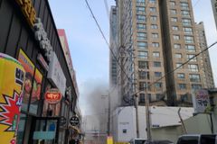 ‘설마 또’…광주 붕괴사고 현장 거대 콘크리트 낙하