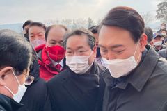 윤석열 설날 강화 평화전망대 “평화는 힘 뒷받침돼야”