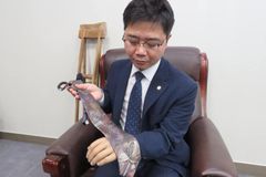 지성호 “제가 받은 오토웜비어의 넥타이, 참혹한 북한인권의 상징”