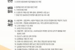 대통령 선거 후보자들에 49가지 정책 제안