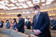 윤석열 후보 “예수님 사랑으로 한국이 다시 도약할 수 있도록…”