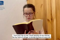 시편 31편 읽으며 전쟁의 공포 이겨내는 우크라이나인들