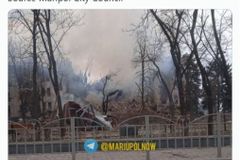 러, 마리우폴 최대 대피소 폭격… 민간인 수백명 사상 우려