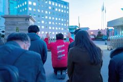 조영달 예비후보, 60일간 새벽마다 서울시교육청 앞 기도회