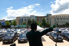 서울씨티교회 20회 드라이브인 예배 “주님, 제가 왔습니다!”