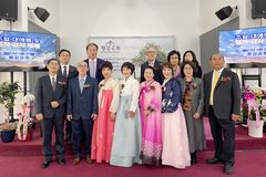 평강교회, 임직예배 드리고 7명 직분자 세워