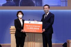 남양주 교계, 부활절연합예배 드리고 장학금 전달