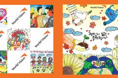 우크라이나 아이들 향한 ‘희망 손수건’