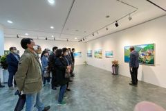 구한장로교회 박한기 장로, 생애 첫 서양화 개인전