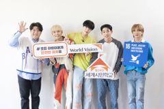 슈퍼주니어 이특∙신동, 원호, CIX 승훈∙현석, 월드비전 챌린지 함께