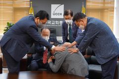 조전혁 교육감 후보, 한교총 내방… “종교교육 허용 넘어 권장할 것”