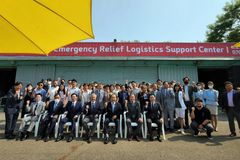 우크라에 의류와 생필품 등 150톤 구호물품 보낸다