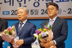[기성 총회③] 정·부총회장에 김주헌·임석웅 목사