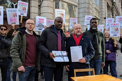 보코하람에 납치된 레아 샤리부 석방 촉구 시위 열려