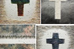 임희덕 작가 첫 개인전… 한지에 담아낸 ‘십자가 그리고 빛’