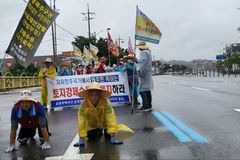 공전협, 7월 25일 용산 전쟁기념관 앞 전국연합집회