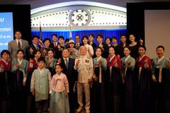 새에덴교회, 미국 참전용사·가족 400여 명 초청 보은행사