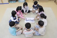 한국은행 어린이집, 산불 피해 이재민 도와