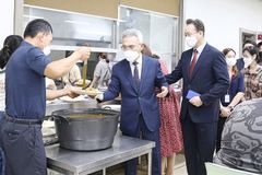 외국인 유학생 섬기는 목원대 ‘사랑의 샘터’, 2년 만에 재개