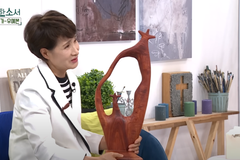 조각가 우예본 “썩은 나무는 죽어야 쓰임을 받는 것”