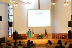 한신대, 2022 2학기 첫 교직원 예배 드려
