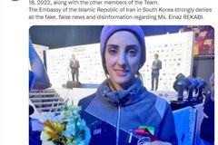 ‘히잡 미착용’ 이란선수, ‘실수’ 해명에도… ‘강요된 자백’ 의혹