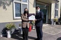 굿네이버스 경기남부지부-향남감리교회, ‘좋은이웃교회’ 현판 전달식 진행