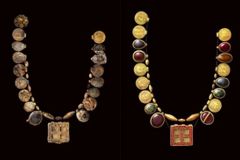 1천3백년 전 여성 기독교 지도자가 착용한 목걸이 발견돼