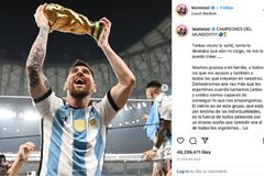 ‘월드컵 우승’ 메시 “신께서 선물 주실 줄 알았다”