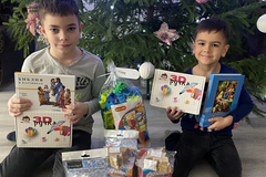 박해받는 이들에게 성탄 선물 상자 4,500여 개 전달