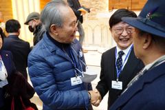 ‘3년 만에 정상화’… 축하받는 정서영 한기총 대표회장