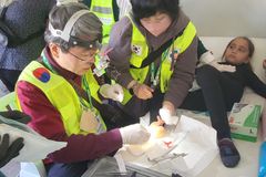 수없는 여진 속에서도 계속되는, 그린닥터스 튀르키예 의료봉사