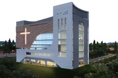 송도가나안교회, 1일 새 성전 입당감사예배 드려