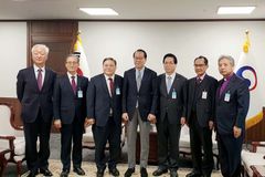 이영훈·소강석 목사 등, 통일부 장관 만나 北 억류 선교사 관심 요청