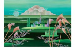 산뜻하고 신선한 이미지와 영적 상징들, ‘그의 정원’展