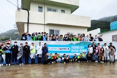 그린닥터스·온병원그룹 의료봉사단, 통영 비진도 의료봉사