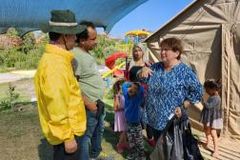 폭염을 피할 새 삶의 터전 절실… 구호와 함께 ‘예수 사랑’도 전해