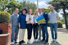 한동대 동문들, 우크라이나 학생들에 장학금