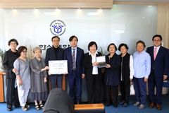 한신대 여동문회, 한신대 신학생 전액 장학금 7백만 원 기부