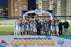 몽골 헌터스 기독교 축구단 2부리그 ‘최종 우승’