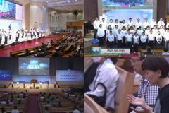 세이레평화기도회 “서로 사랑하라”… 北 억류 선교사들 석방 위해 기도