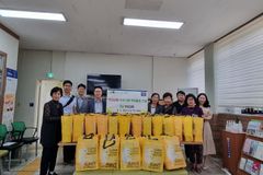 부성교회, 삼산1동에 이웃사랑 후원물품 전달