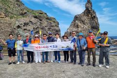 한장총, 독도 경비대 격려하고 나라 사랑 기도회 개최