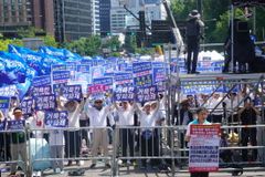 [사진] 퀴어축제 반대 통합국민대회 거룩한 방파제